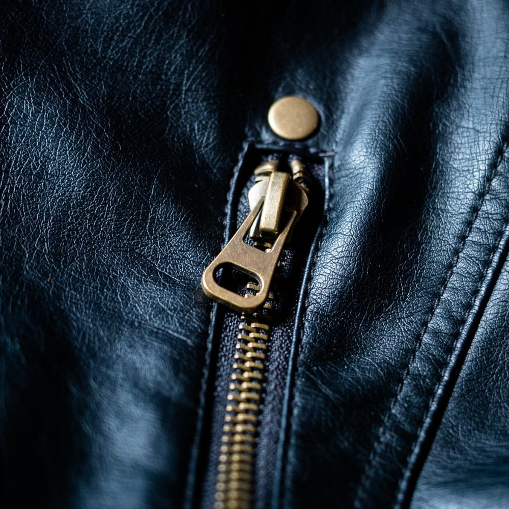 Vegan Leather Moto Jacket - Picture 7 of 12